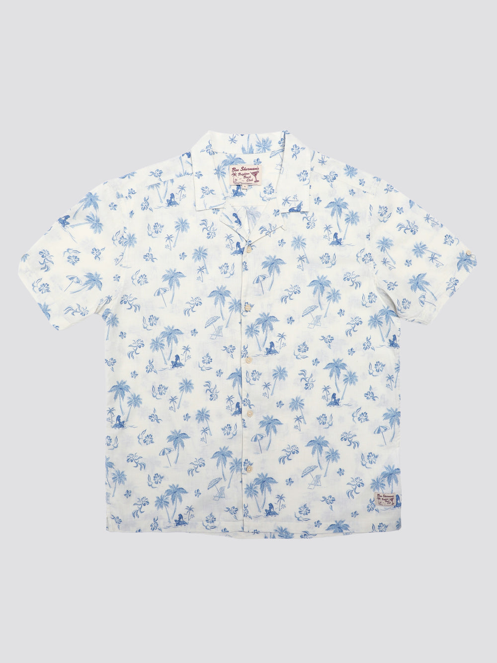 Chemises Ben Sherman Signature Resort Blanche | DRH-85361298